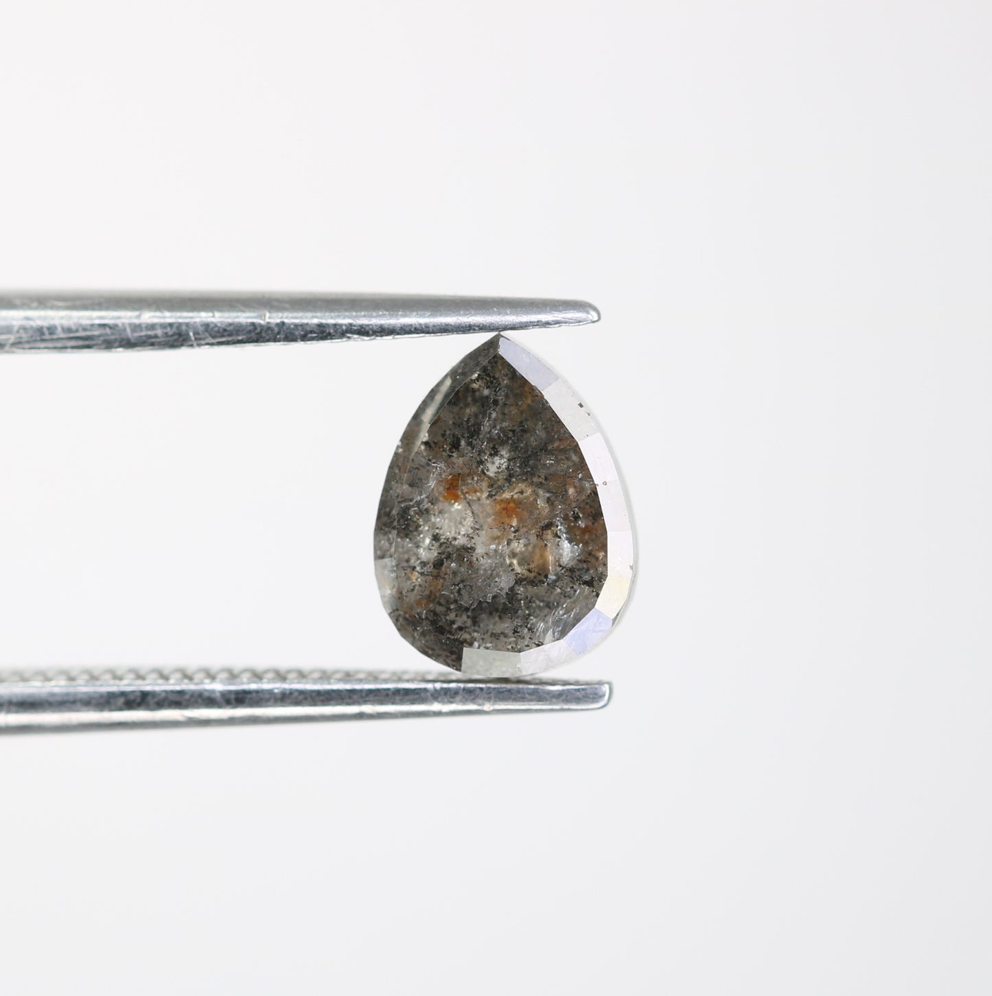 1.49 Carat Natural Loose And Pepper Pear Shaped Diamond Ring - JayKrishna Diamond