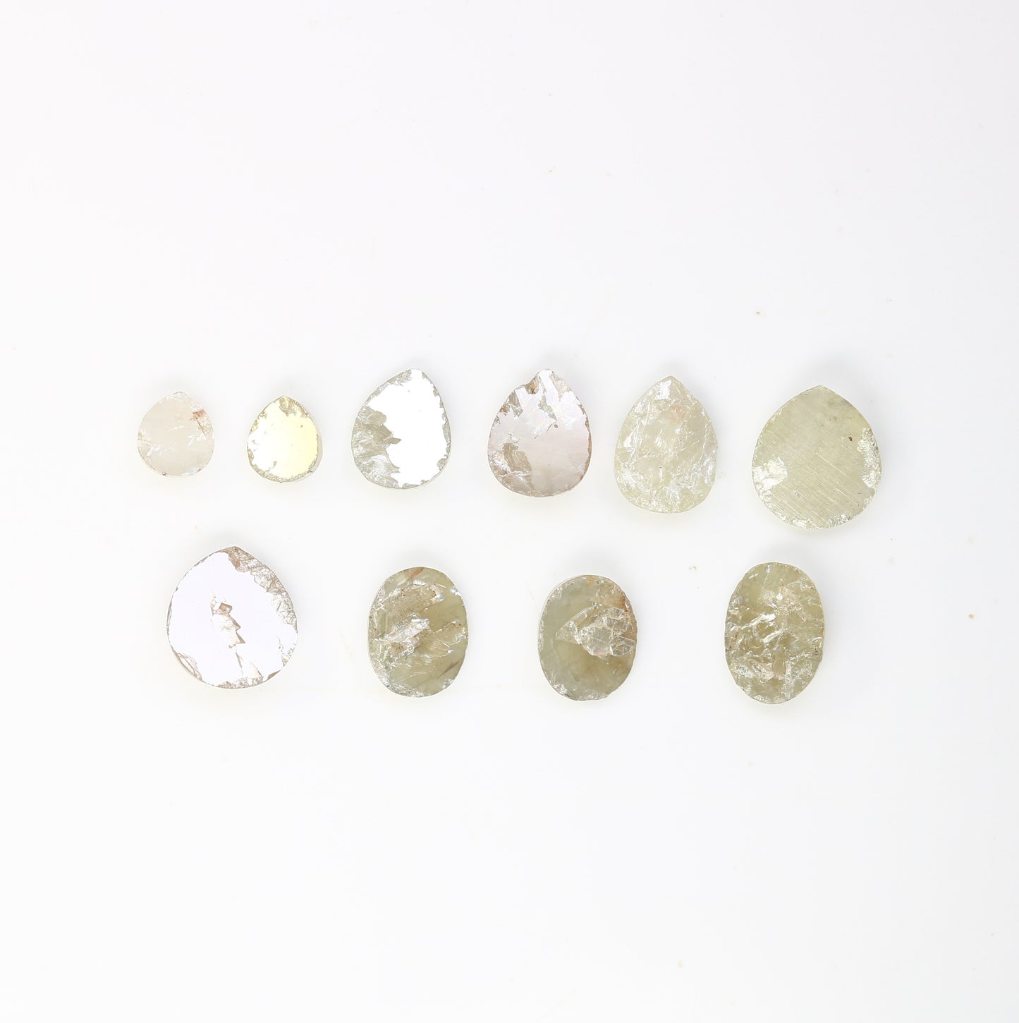 1.75 CT Natural Grey Pear Shaped 5.00 MM Loose Diamond For Promise Ring - JayKrishna Diamond