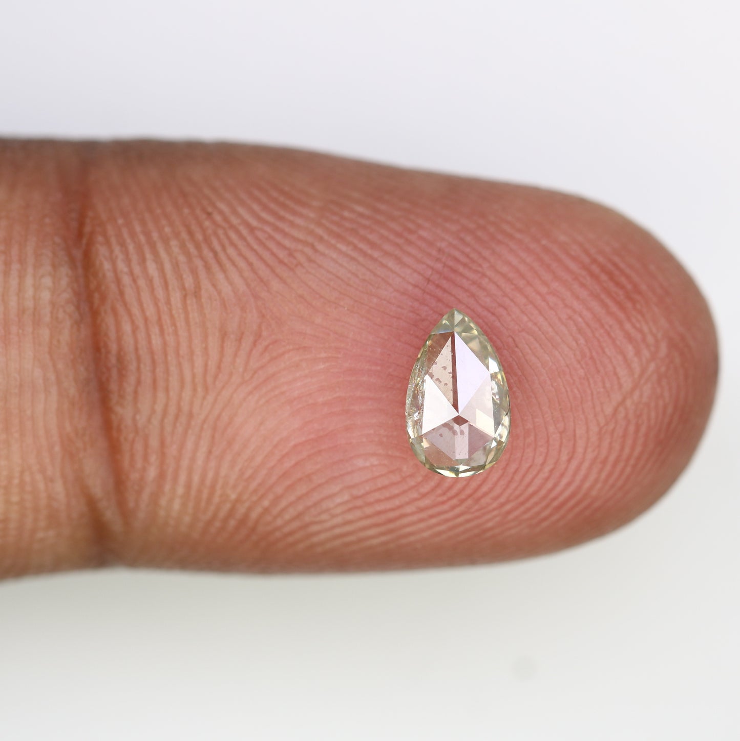 0.57 CT Fancy Light Yellow Pear-Shaped Diamond – Radiant Loose Gem for Celestial Galaxy Rings - JayKrishna Diamond