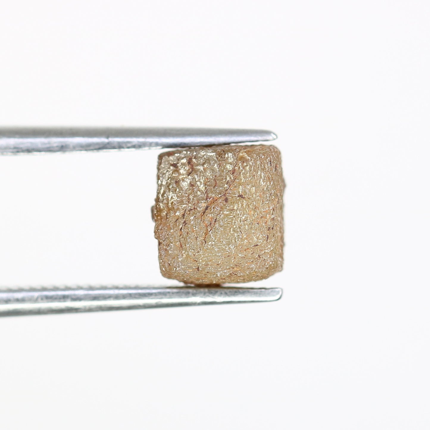 2.41 Carat Brown Rough Diamond Congo Cube Shape Raw Diamond For Diamond Jewelry - JayKrishna Diamond