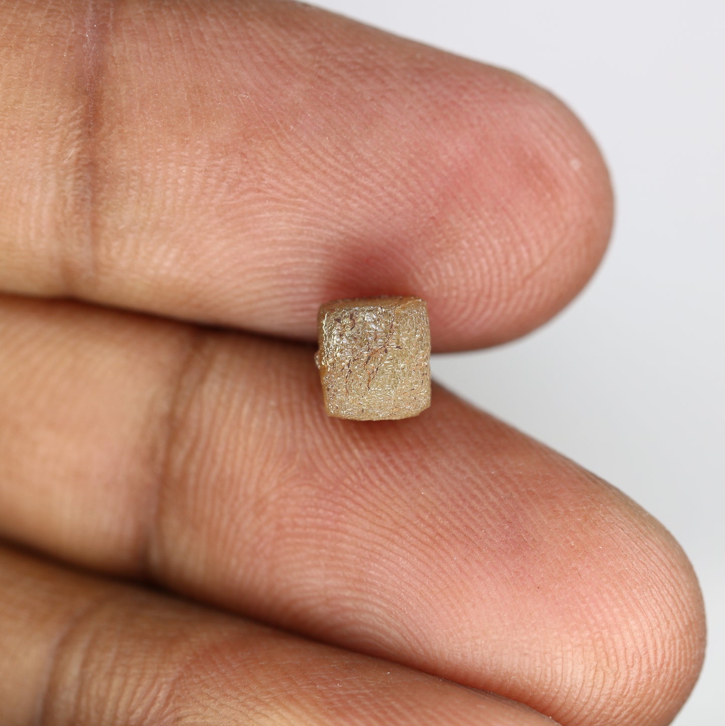 2.41 Carat Brown Rough Diamond Congo Cube Shape Raw Diamond For Diamond Jewelry - JayKrishna Diamond