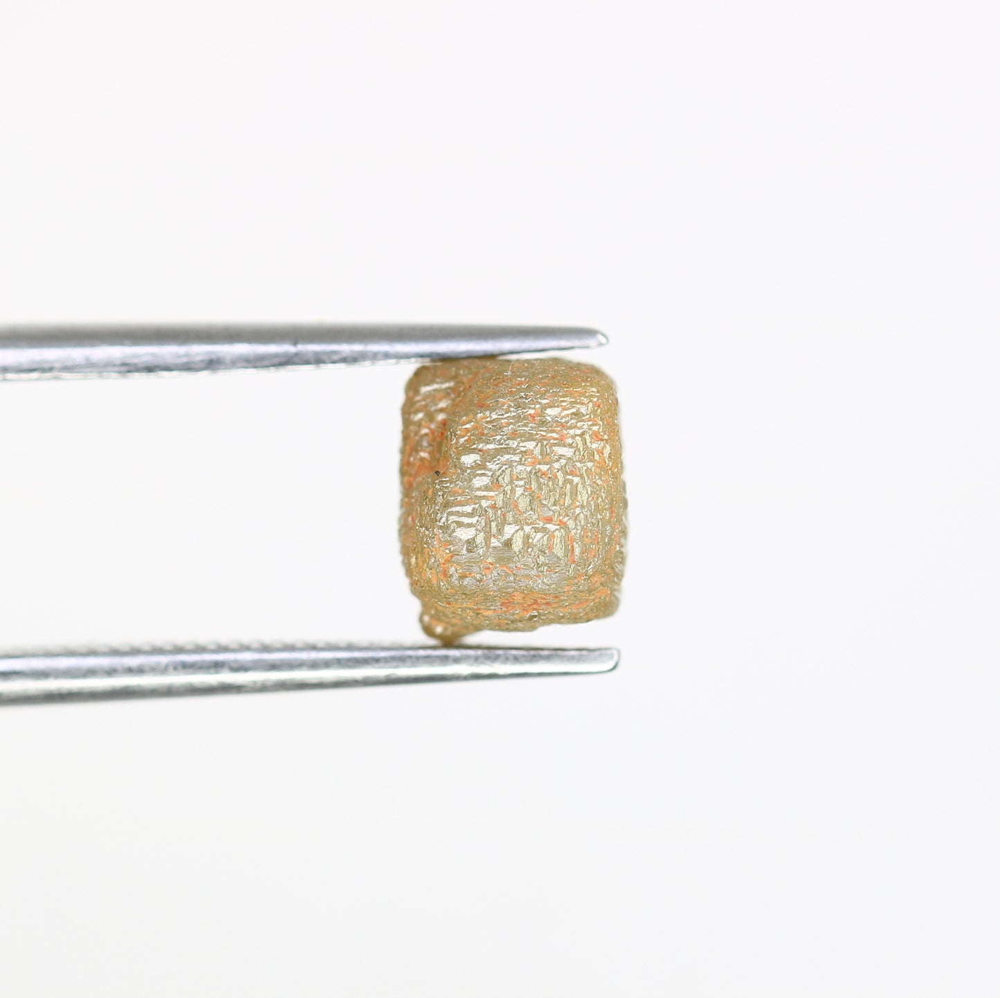 2.52 Carat Congo Cube Shape Raw Grey Rough Diamond For Diamond Jewelry - JayKrishna Diamond