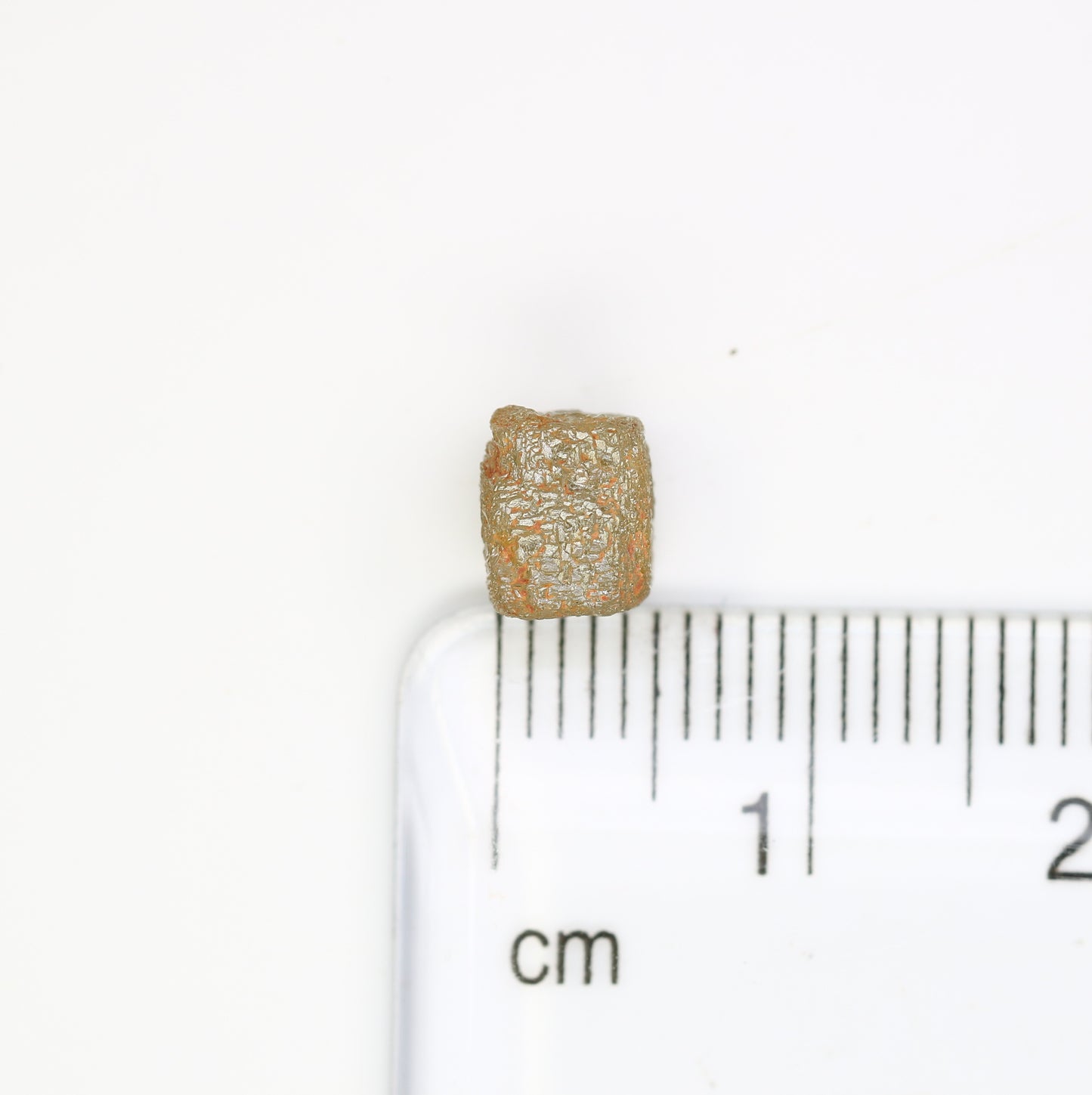 2.52 Carat Congo Cube Shape Raw Grey Rough Diamond For Diamond Jewelry - JayKrishna Diamond