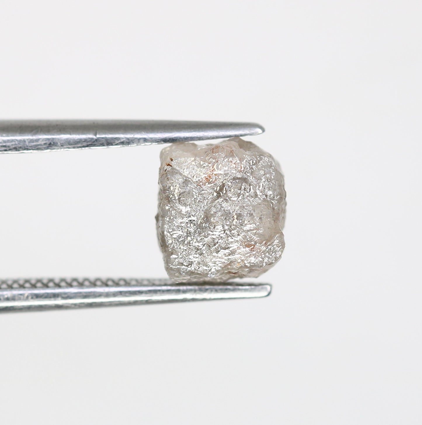 2.20 Carat Grey Color Natural Loose Congo Cube Rough Diamond For Wedding Ring - JayKrishna Diamond