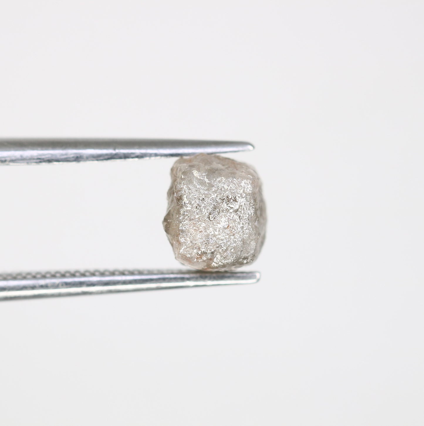 2.20 Carat Grey Color Natural Loose Congo Cube Rough Diamond For Wedding Ring - JayKrishna Diamond