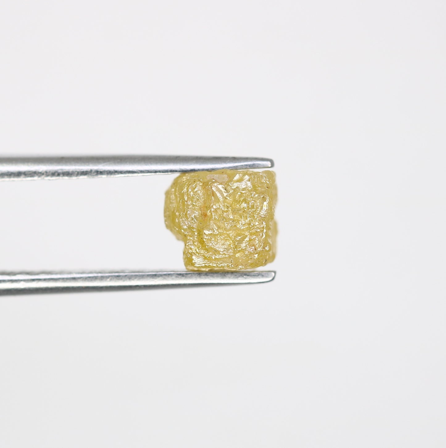 1.93 Carat Yellow Congo Cube Natural Loose Raw Rough Diamond For Wedding Ring - JayKrishna Diamond
