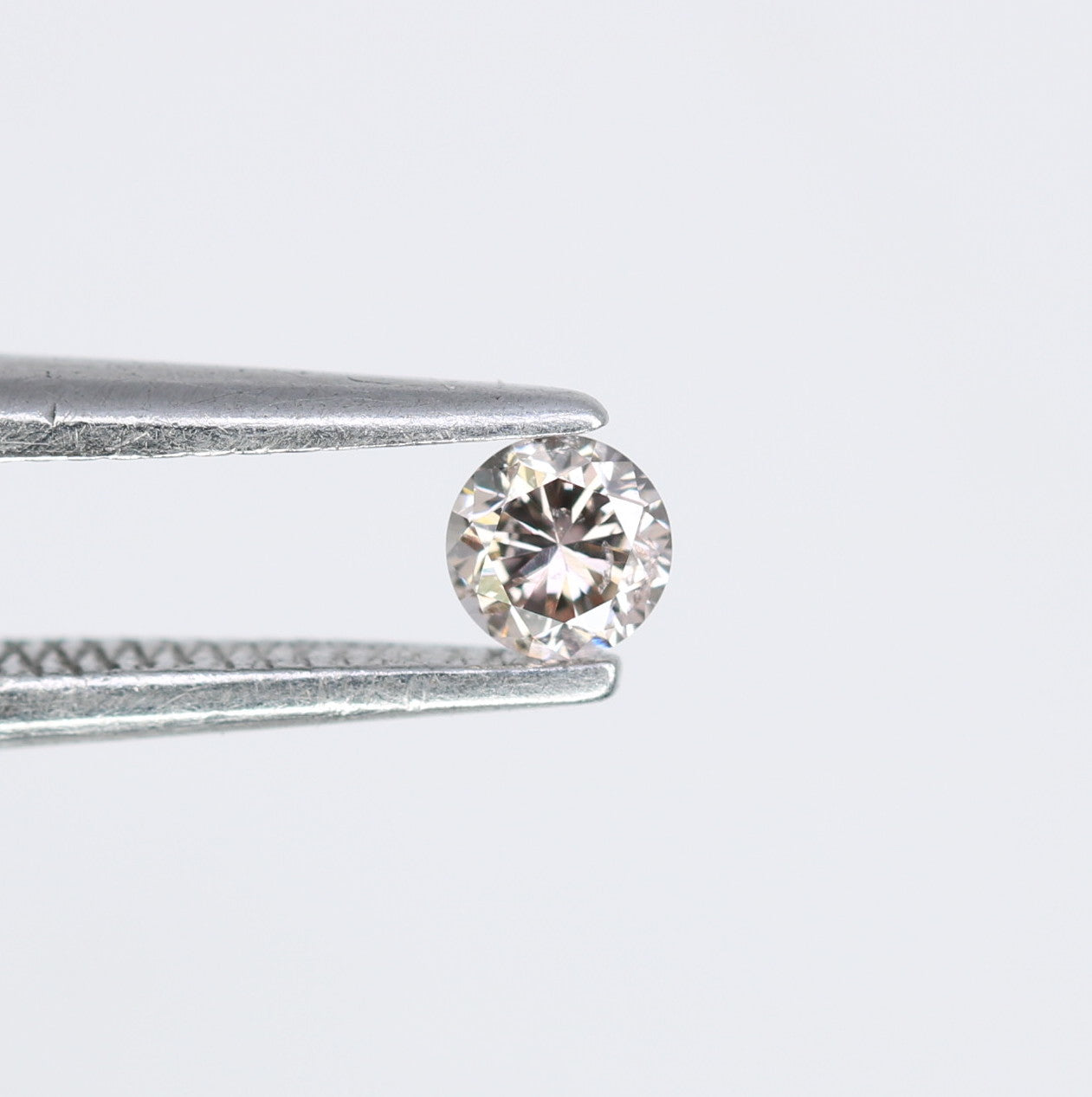 0.12 CT Round Brilliant Cut 3.00 x 2.00 MM Light Brown Salt and Pepper Diamond for Engagement Rings, Custom Jewelry and Stylish Bracelets - JayKrishna Diamond