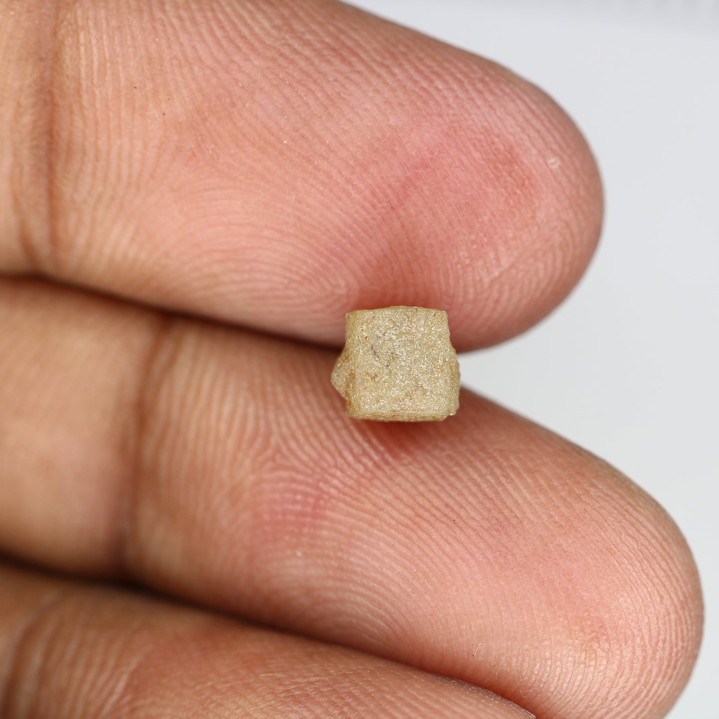 2.04 Carat Grey Color Natural Loose Congo Cube Raw Rough Diamond For Wedding Ring - JayKrishna Diamond