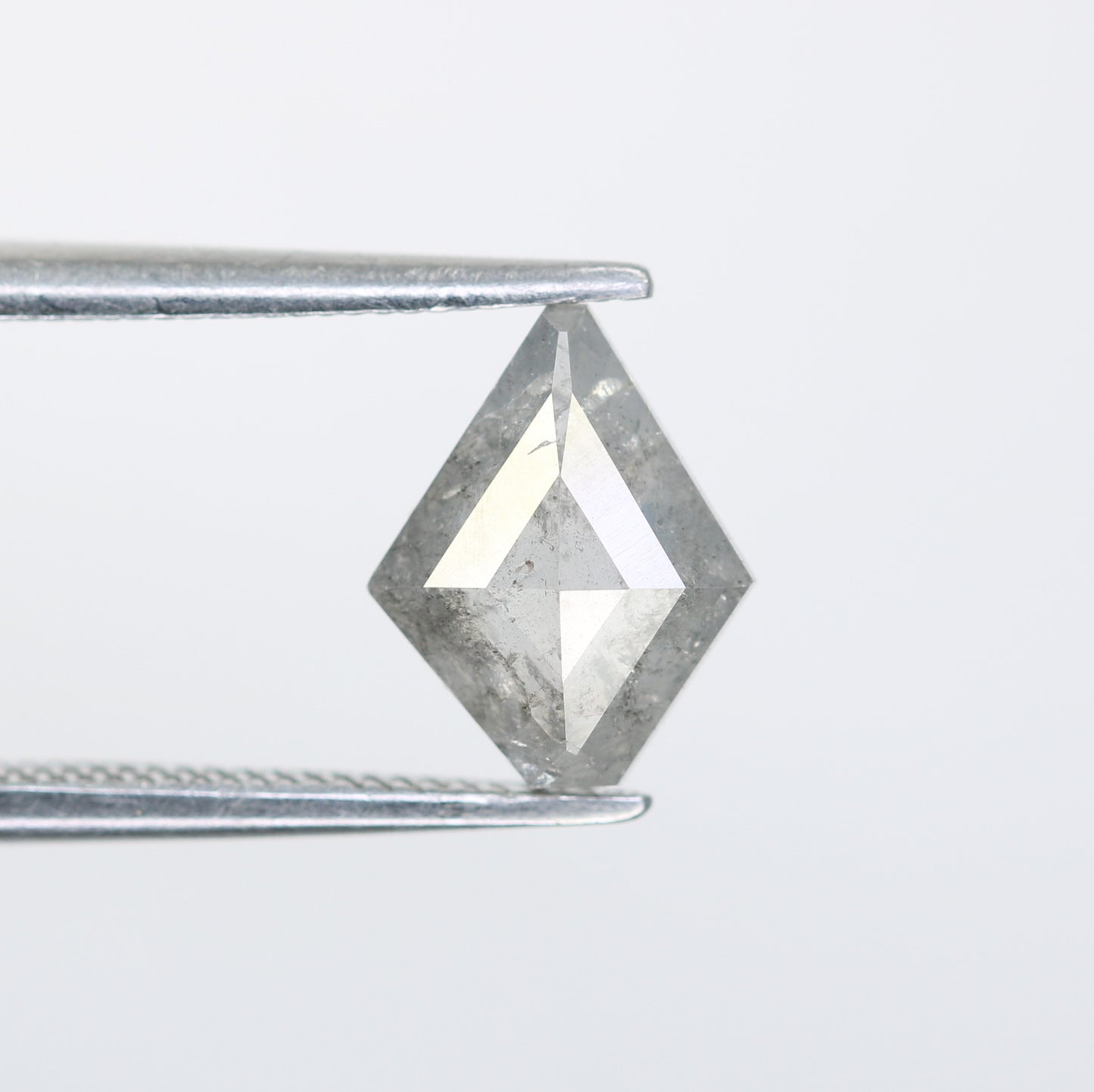 Kite Shaped Diamond 1.21 Carat Salt And Pepper Diamond For Engagement Ring - JayKrishna Diamond