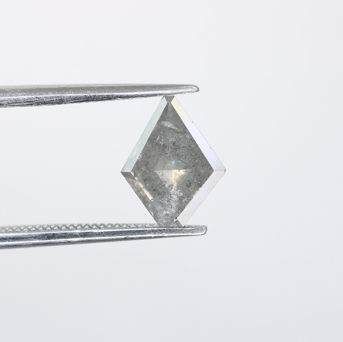 Kite Shaped Diamond 1.21 Carat Salt And Pepper Diamond For Engagement Ring - JayKrishna Diamond