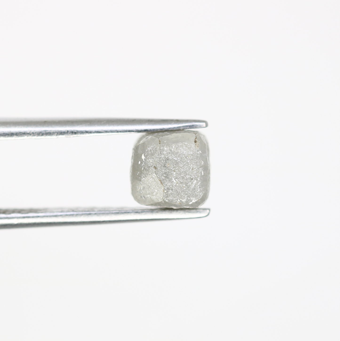 2.03 Carat Grey Color Natural Loose Congo Cube Raw Rough Diamond - JayKrishna Diamond
