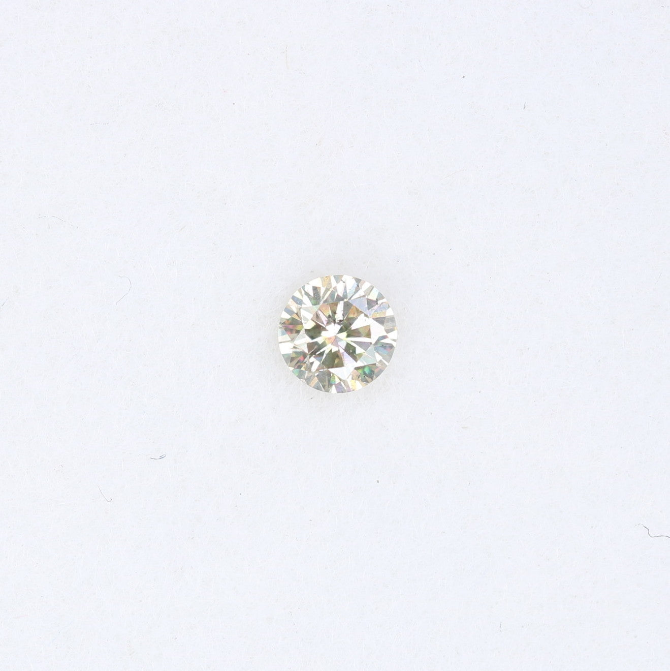 0.09 CT Light Yellow Round Salt and Pepper Diamond 2.90 MM for Unique Engagement Rings, Custom Jewelry and Elegant Earrings - JayKrishna Diamond
