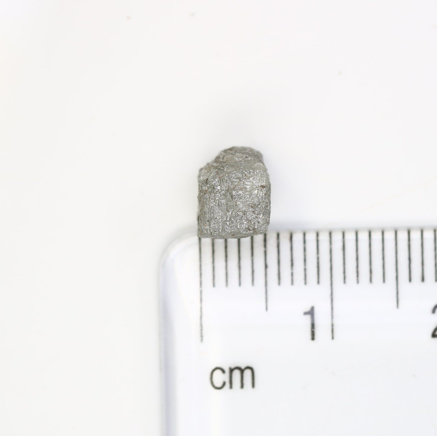 2.77 Carat Natural Grey Rough Congo Cube Shape Loose Raw Diamond For Wedding Ring - JayKrishna Diamond