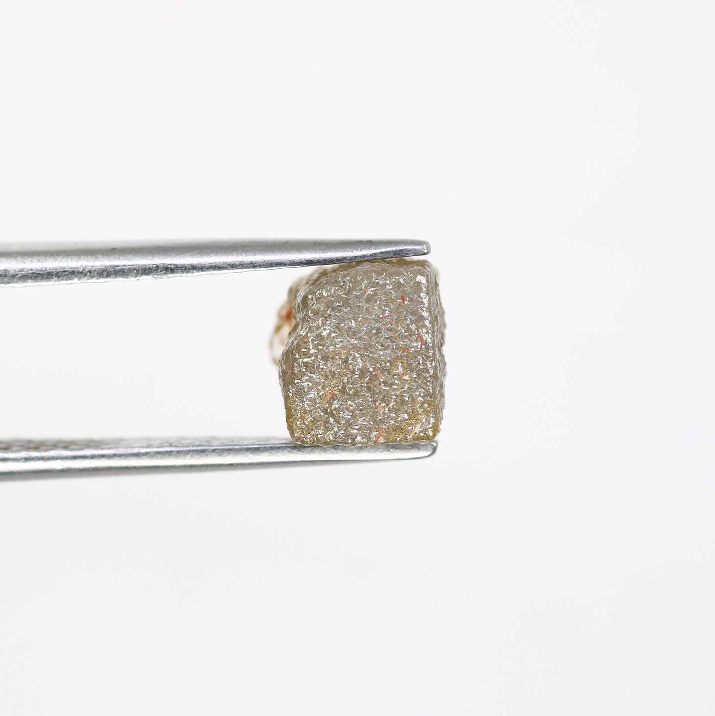 2.90 Carat Grey Color Natural Loose Congo Cube Rough Diamond For Wedding Ring - JayKrishna Diamond