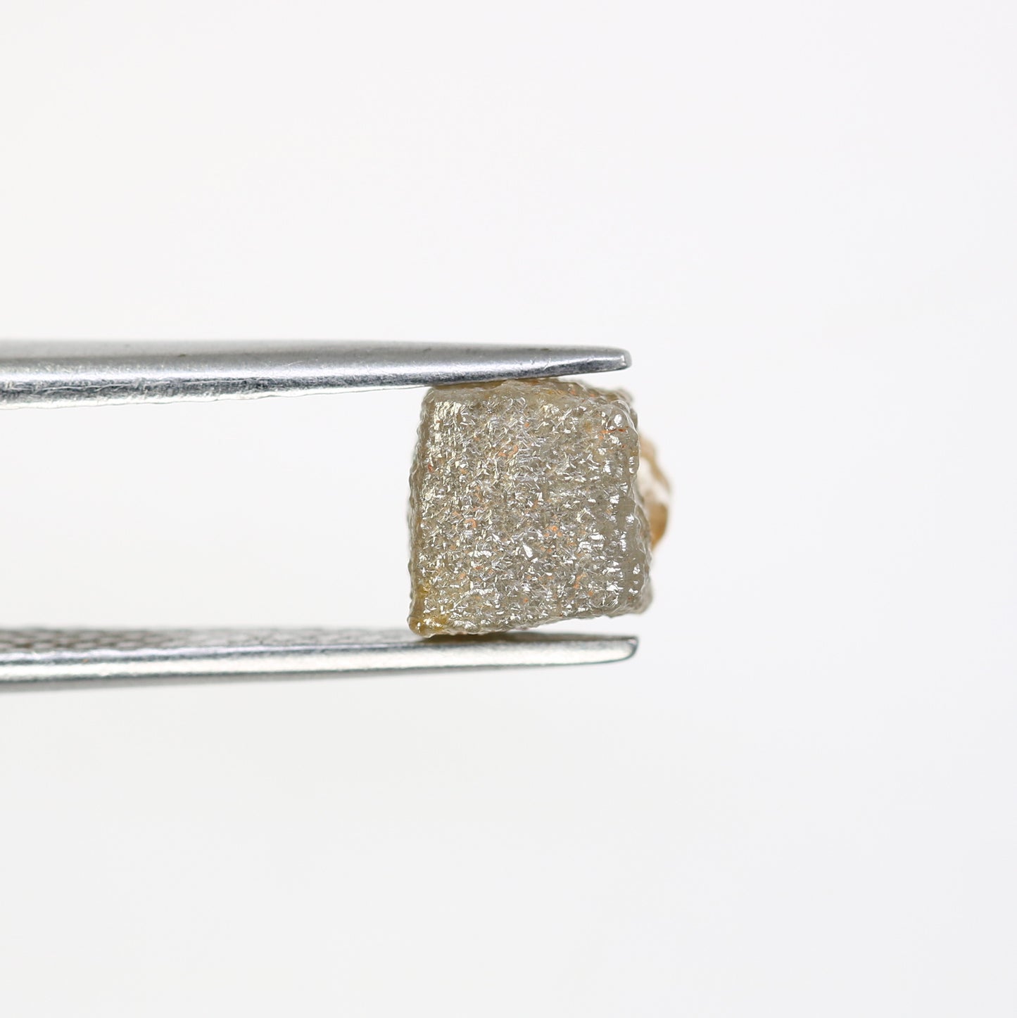 2.90 Carat Grey Color Natural Loose Congo Cube Rough Diamond For Wedding Ring - JayKrishna Diamond