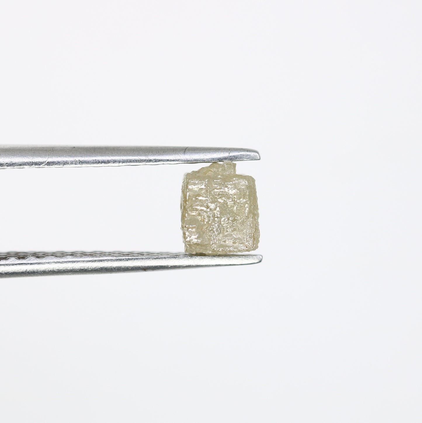 1.28 Carat Grey Color Congo Cube Raw Loose Rough Diamond For Wedding Ring - JayKrishna Diamond
