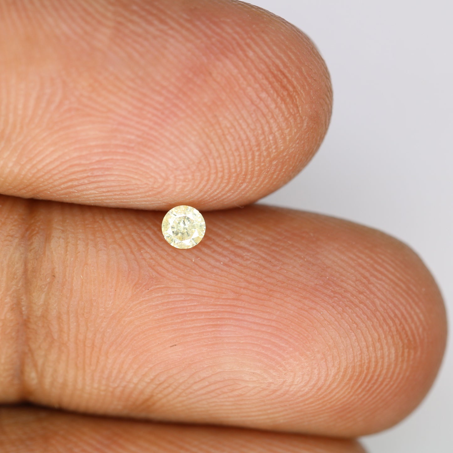 0.11 CT 3.00 MM Brilliant Cut Round Light Yellow Salt and Pepper Diamond for Engagement Rings, Custom Jewelry and Elegant Promise Rings - JayKrishna Diamond