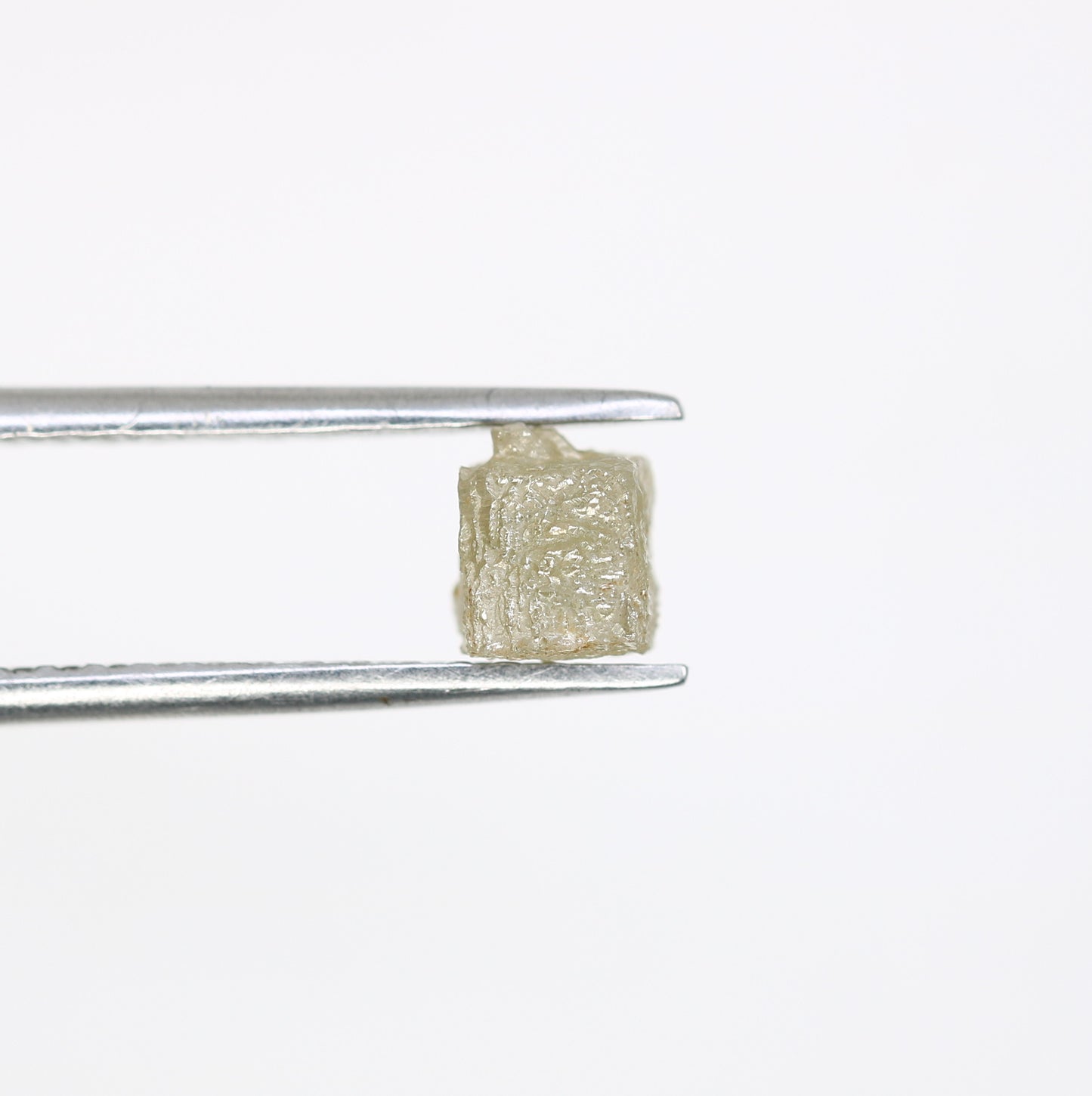 1.28 Carat Grey Color Congo Cube Raw Loose Rough Diamond For Wedding Ring - JayKrishna Diamond