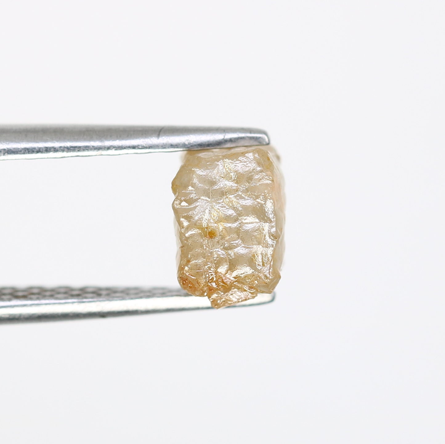 1.50 Carat Congo Cube Loose Natural Peach Raw Rough Diamond For Wedding Ring - JayKrishna Diamond