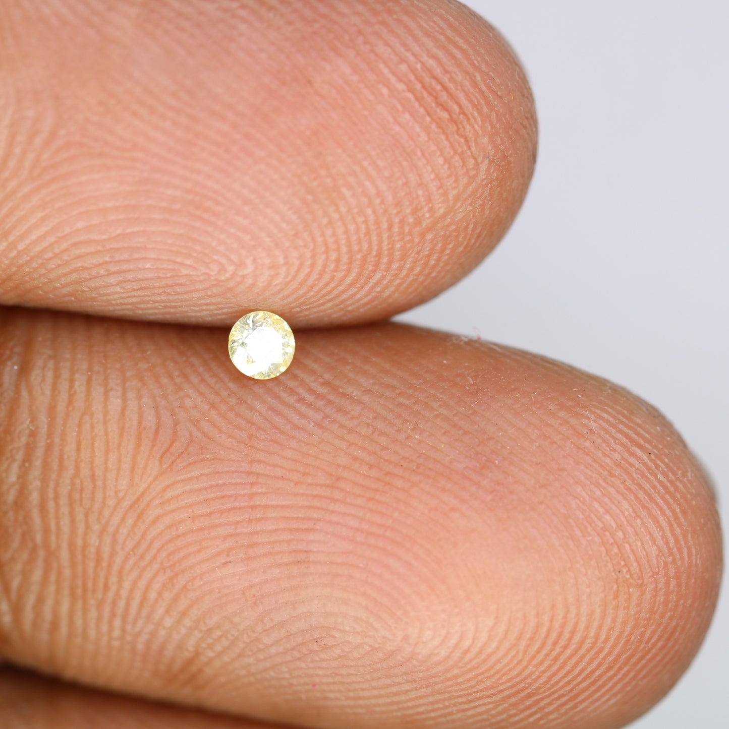 Natural 0.08 CT 2.70 MM Brilliant Cut Loose Yellow Diamond | Perfect for Engagement Rings, Earrings, Promise Rings, Bracelets & More - JayKrishna Diamond