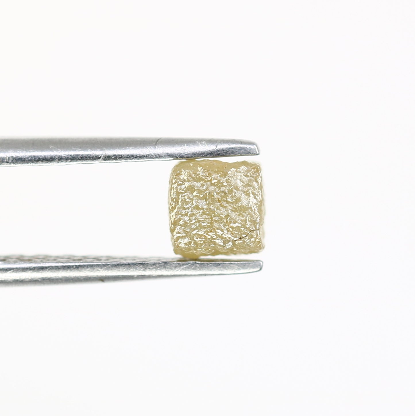 0.89 CT 4.10 MM Grey Natural Loose Congo Cube Shape Uncut Raw Rough Diamond - JayKrishna Diamond
