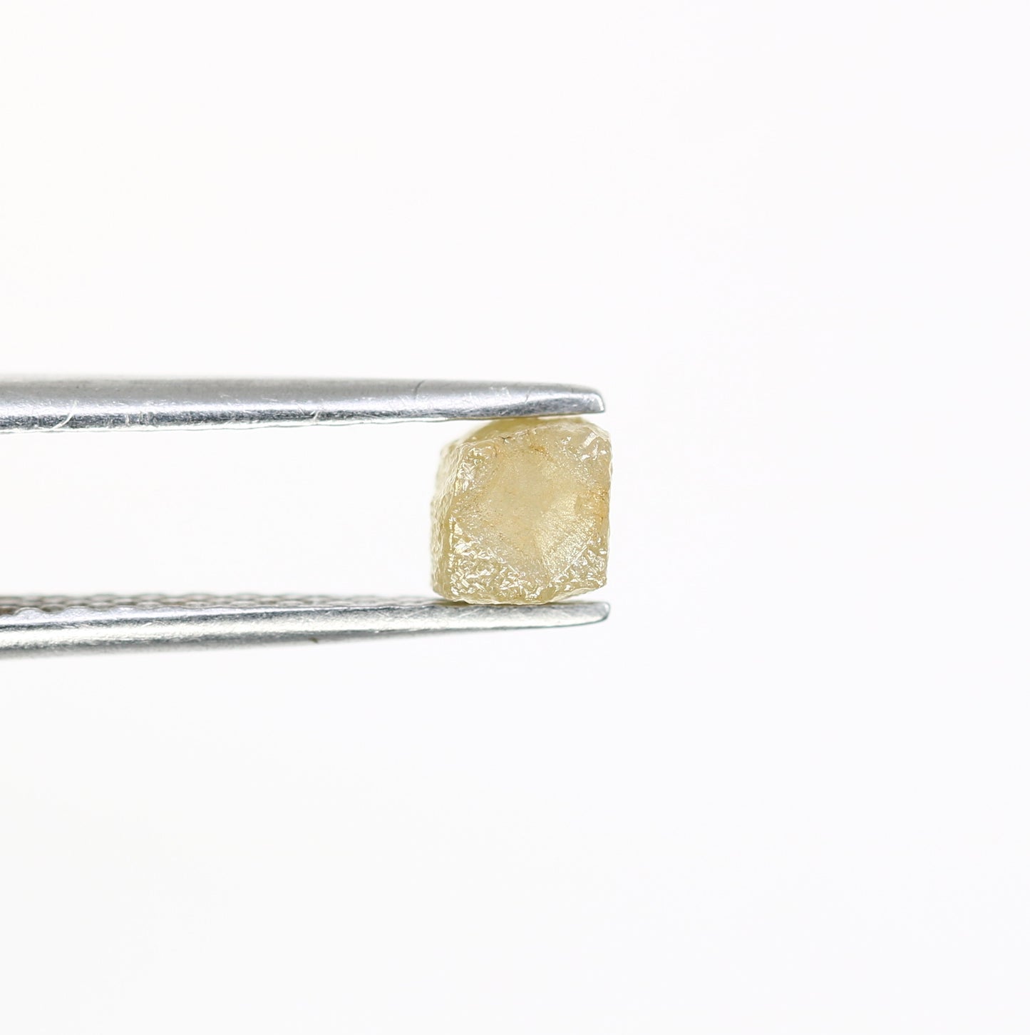 0.89 CT 4.10 MM Grey Natural Loose Congo Cube Shape Uncut Raw Rough Diamond - JayKrishna Diamond