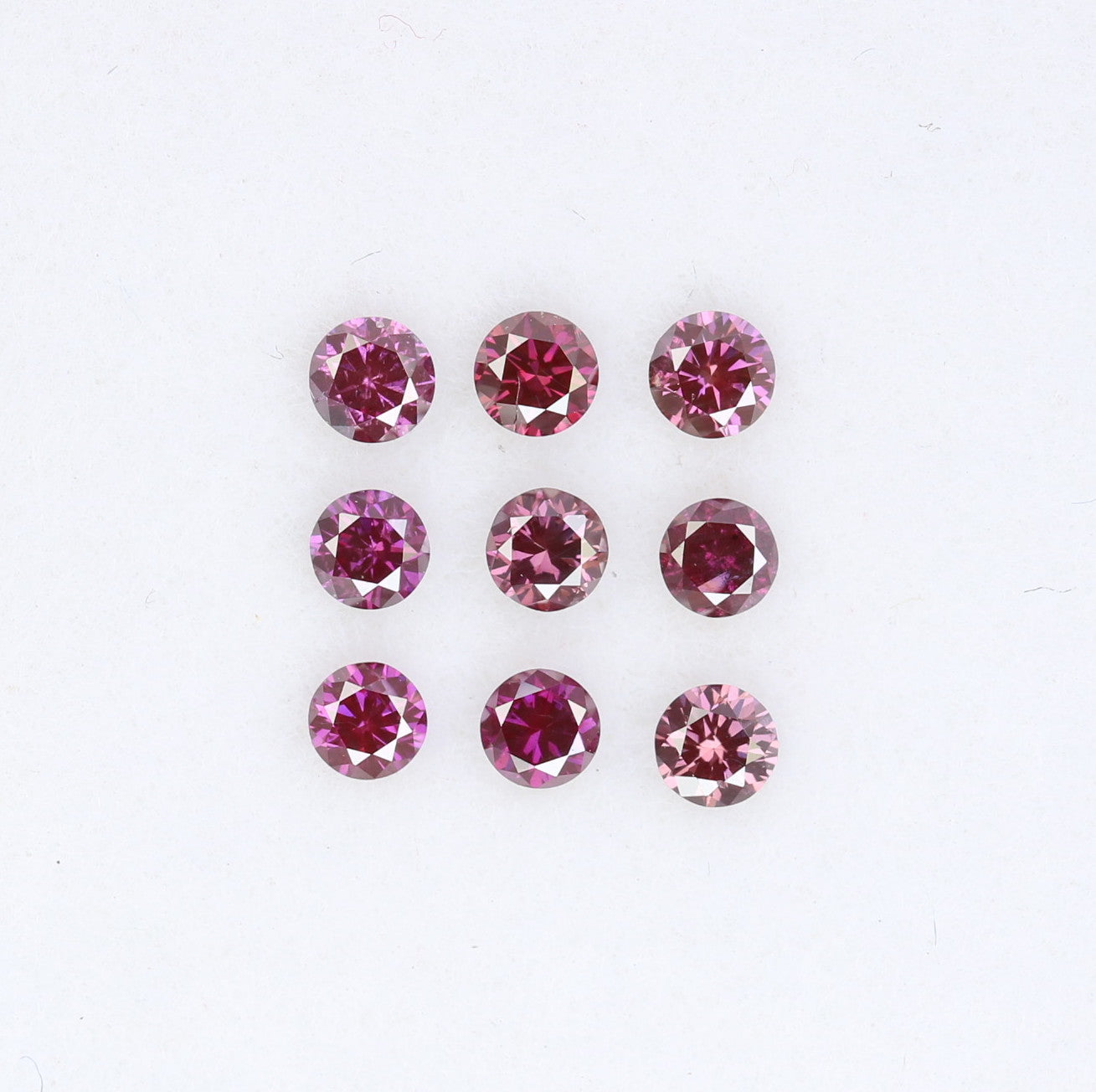 0.39 CT 2.10 to 2.20 MM Round Brilliant Cut Dark Pink Diamond for Custom Engagement Rings, Unique Bridal Jewelry & Elegant Fine Jewelry - JayKrishna Diamond