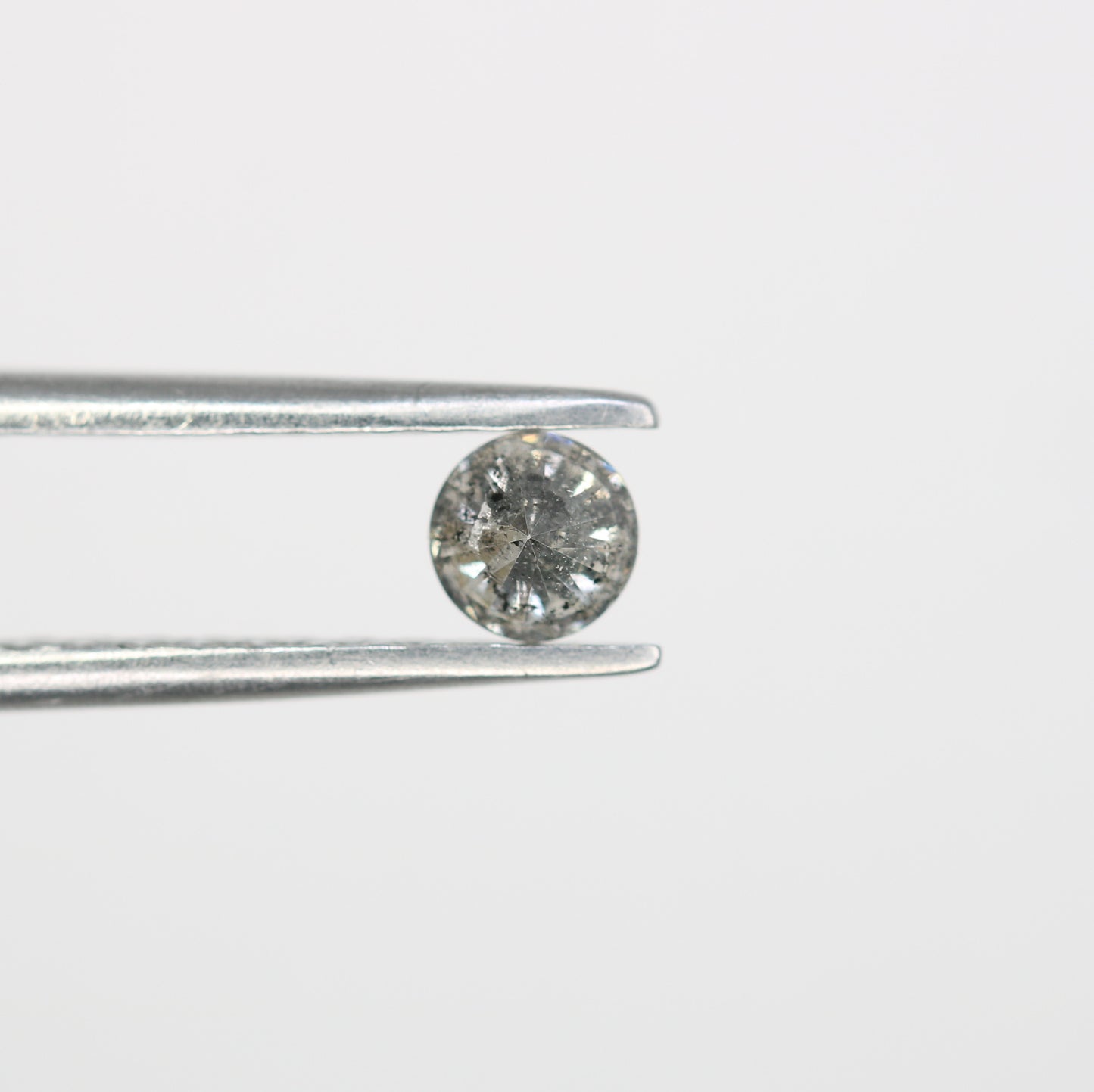 0.20 CT Round Brilliant Cut Salt and Pepper Diamond – Perfect for Engagement Rings, Necklaces, Promise Rings, Earrings & Anniversary Gifts - JayKrishna Diamond