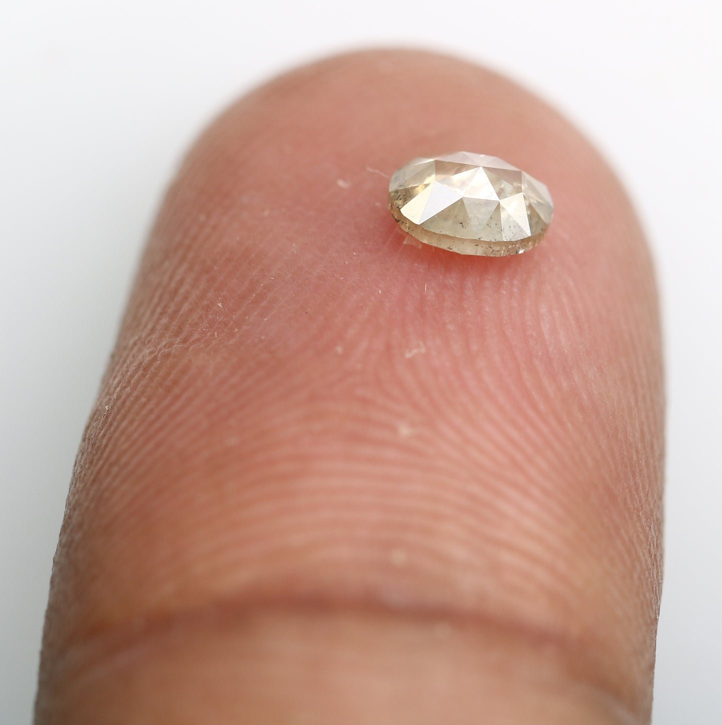 0.42 CT 5 MM Fancy Brown Oval Loose Diamond for Promise Ring and Custom Jewelry - JayKrishna Diamond