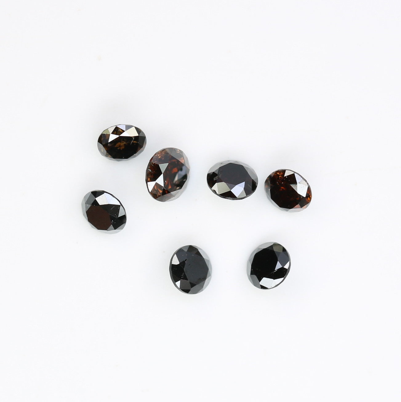 0.50 CT Round Brilliant Cut Dark Brown Diamond For Engagement Ring - JayKrishna Diamond