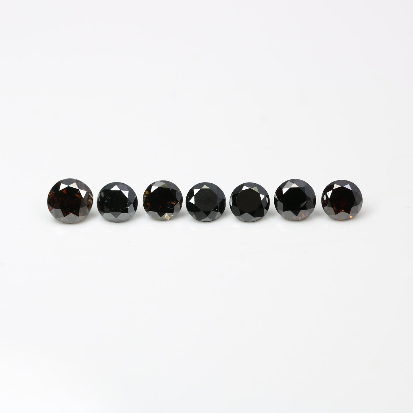 0.50 CT Round Brilliant Cut Dark Brown Diamond For Engagement Ring - JayKrishna Diamond