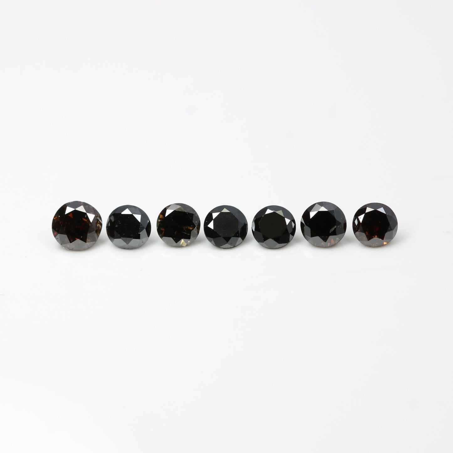 0.50 CT Round Brilliant Cut Dark Brown Diamond For Engagement Ring - JayKrishna Diamond