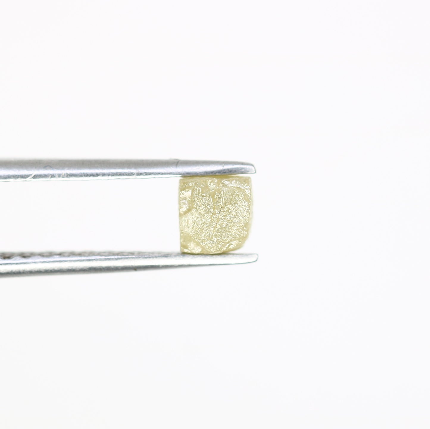 0.98 Carat Grey Color Natural Loose Unique Congo Cube Rough Diamond For Promise Ring - JayKrishna Diamond