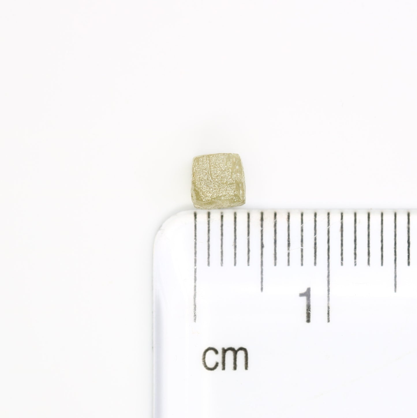 0.98 Carat Grey Color Natural Loose Unique Congo Cube Rough Diamond For Promise Ring - JayKrishna Diamond