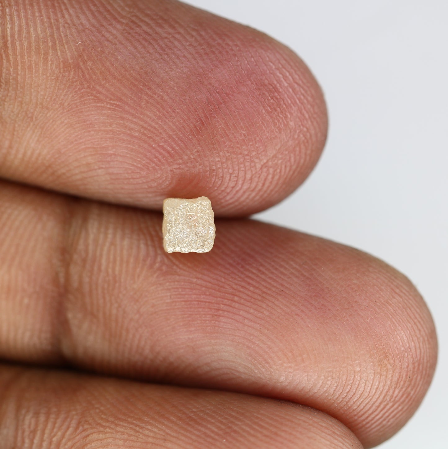 0.91 Carat Grey Color Natural Loose Congo Cube Raw Diamond For Vintage Ring - JayKrishna Diamond