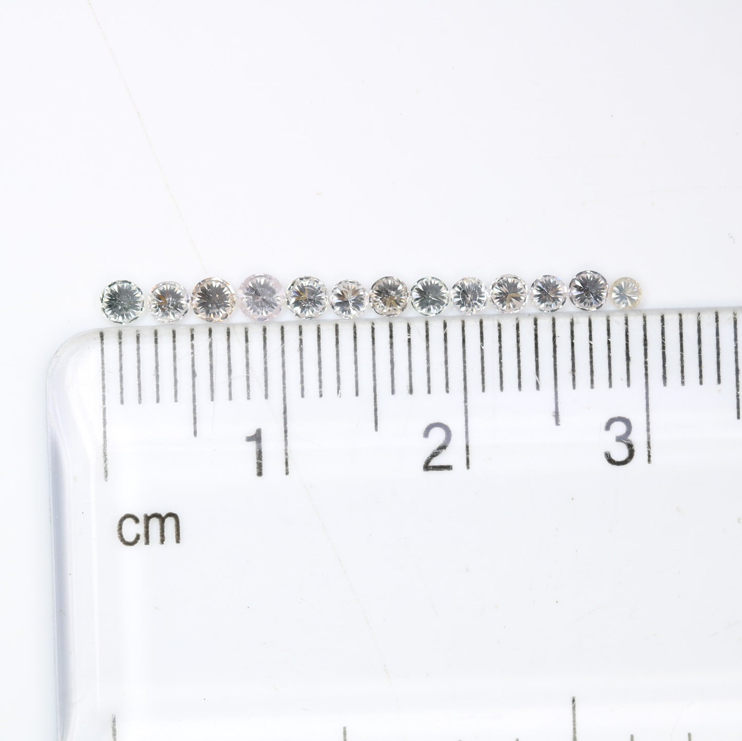 0.61 CT Round Brilliant Cut Light Mix Diamonds (1.70 to 2.60 MM) for an Elegant Engagement Ring: Unique Gemstone Collection - JayKrishna Diamond