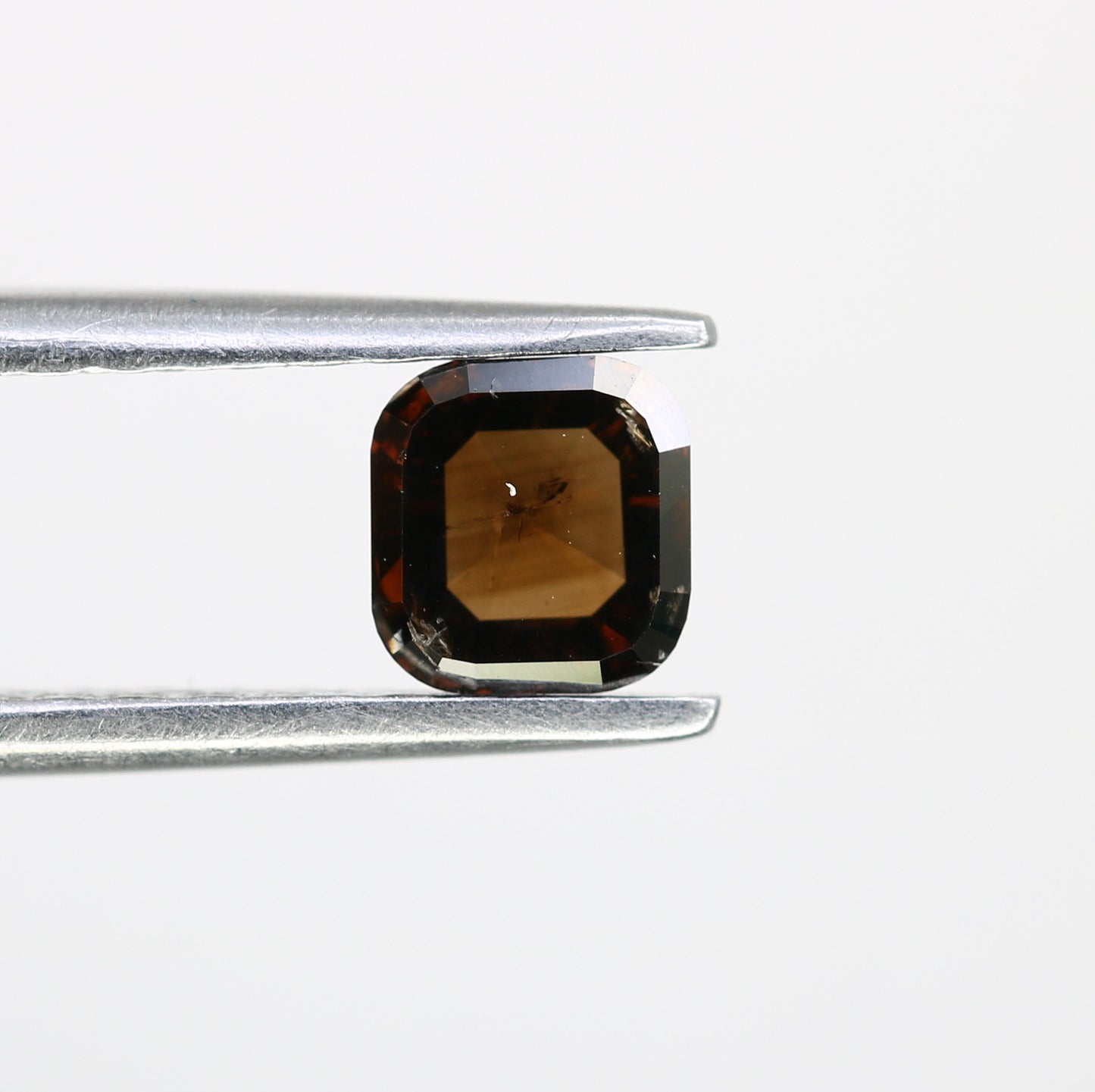 0.67 Carat 4.8 MM Cushion Shaped Fancy Brown Loose Diamond for Wedding Ring - Unique Gemstone for Custom Bridal Jewelry Designs - JayKrishna Diamond