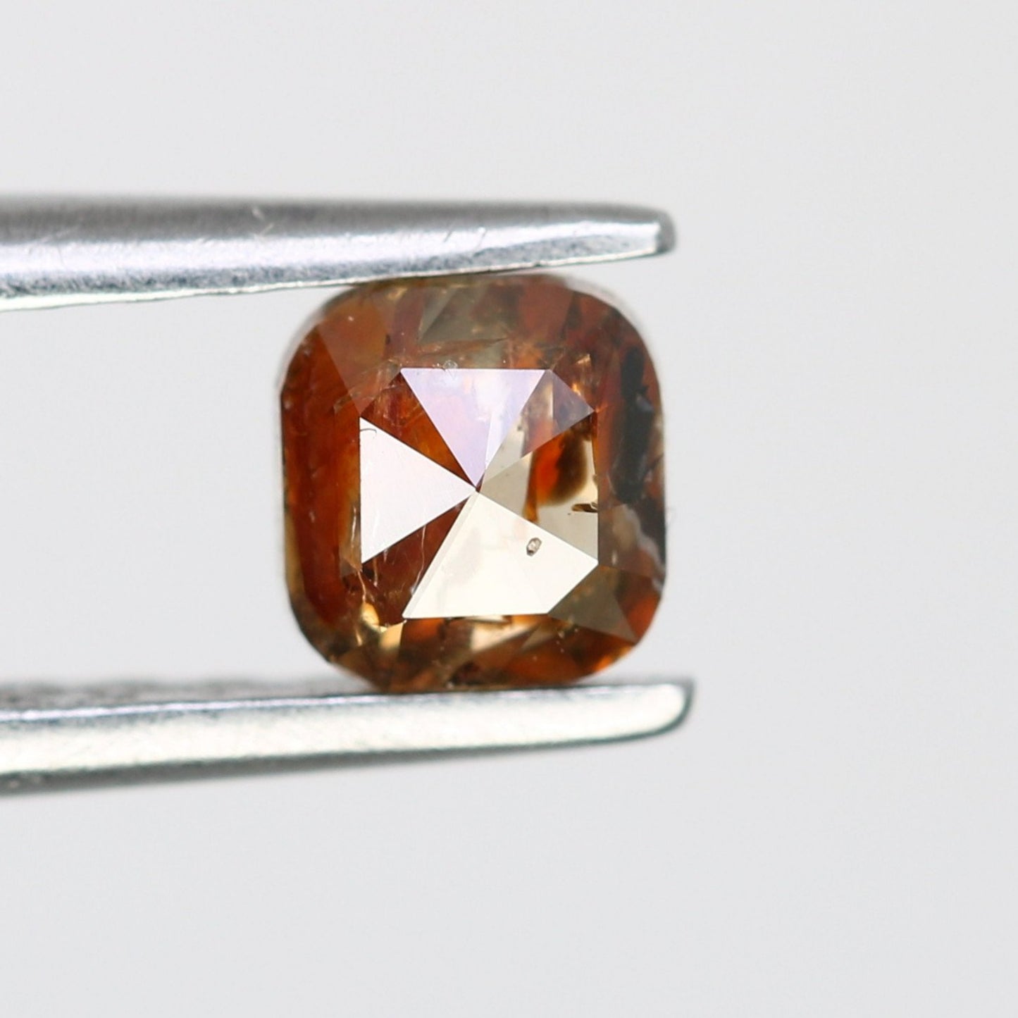 0.50 Carat Natural Fancy Orange Color Loose Diamond For Wedding Ring - JayKrishna Diamond