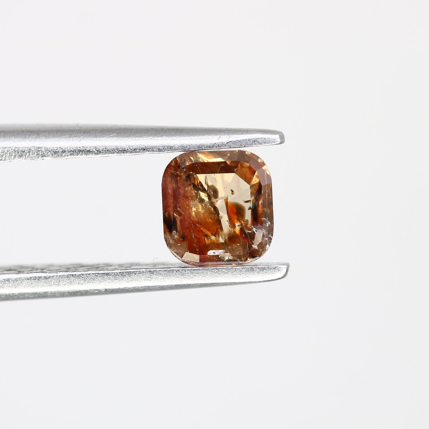 0.50 Carat Natural Fancy Orange Color Loose Diamond For Wedding Ring - JayKrishna Diamond