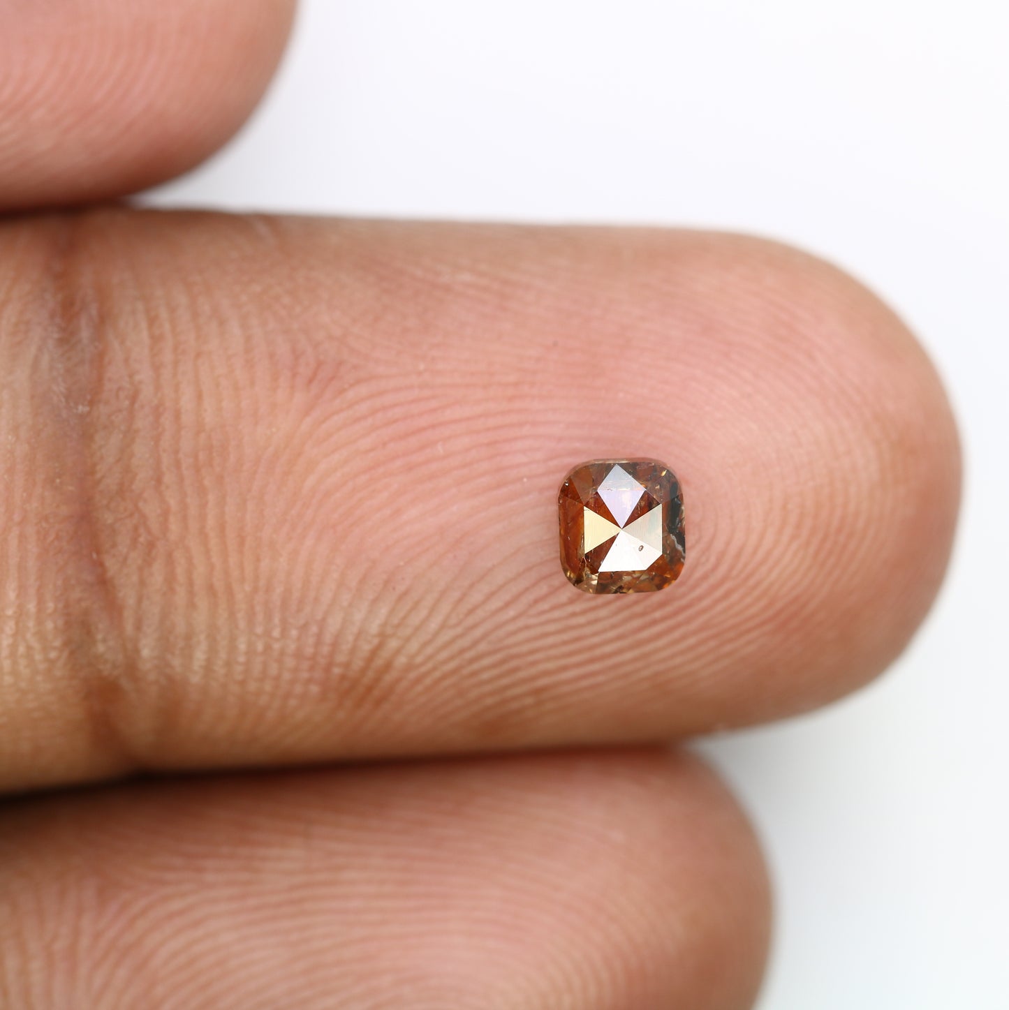 0.50 Carat Natural Fancy Orange Color Loose Diamond For Wedding Ring - JayKrishna Diamond