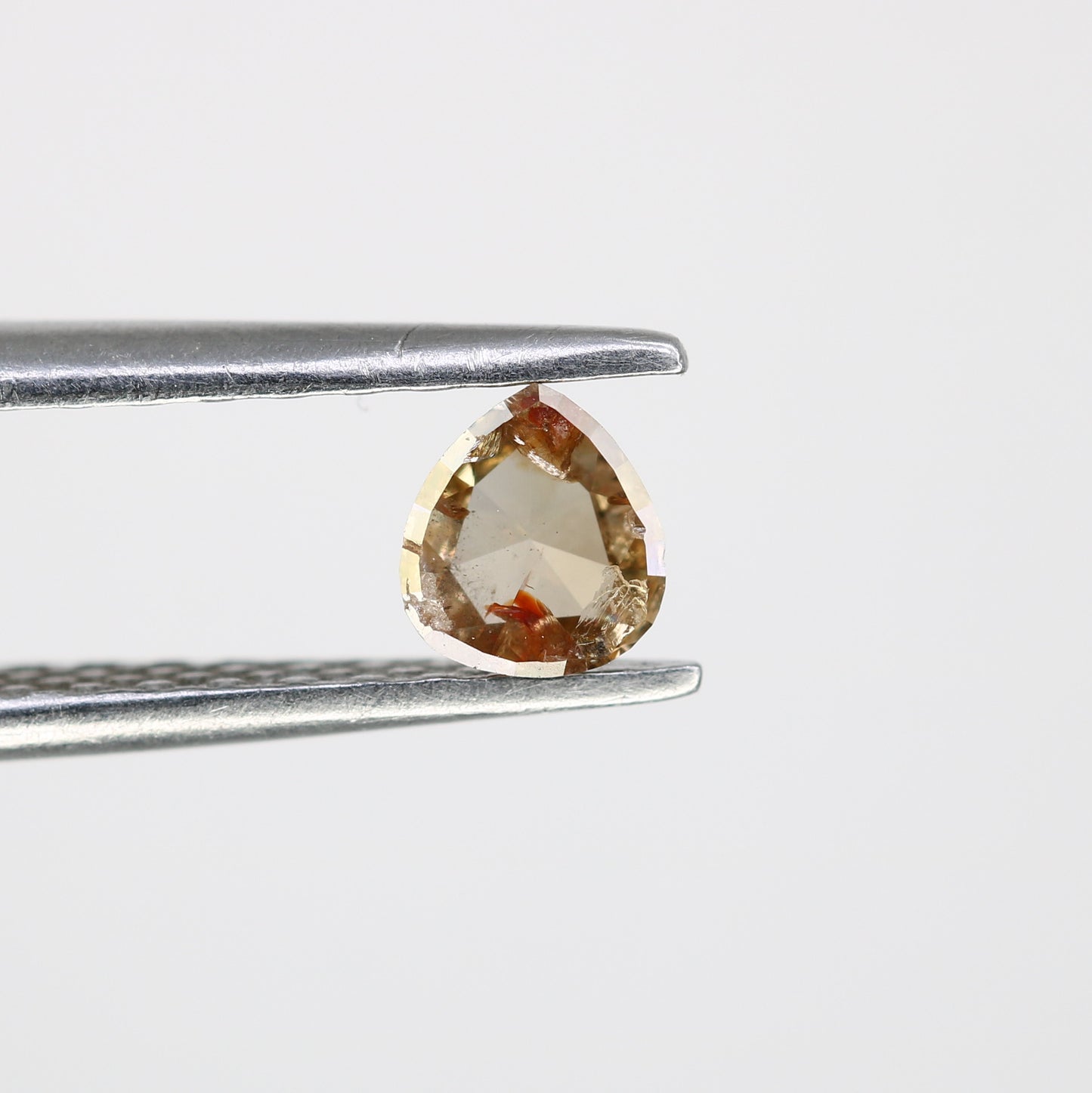 0.33 Carat 4.4 MM Pear Cut Natural Loose Fancy Brown Diamond – Ideal for Engagement Rings | Stunning Fancy Brown Pear Shape Diamond - JayKrishna Diamond