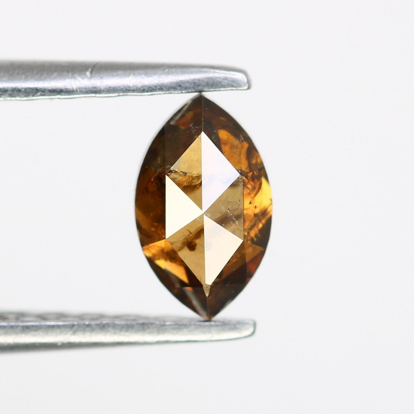 0.44 Carat 6.2 MM Marquise Shape Fancy Brown Color Diamond for Wedding Ring and Unique Bridal Jewelry Design - JayKrishna Diamond