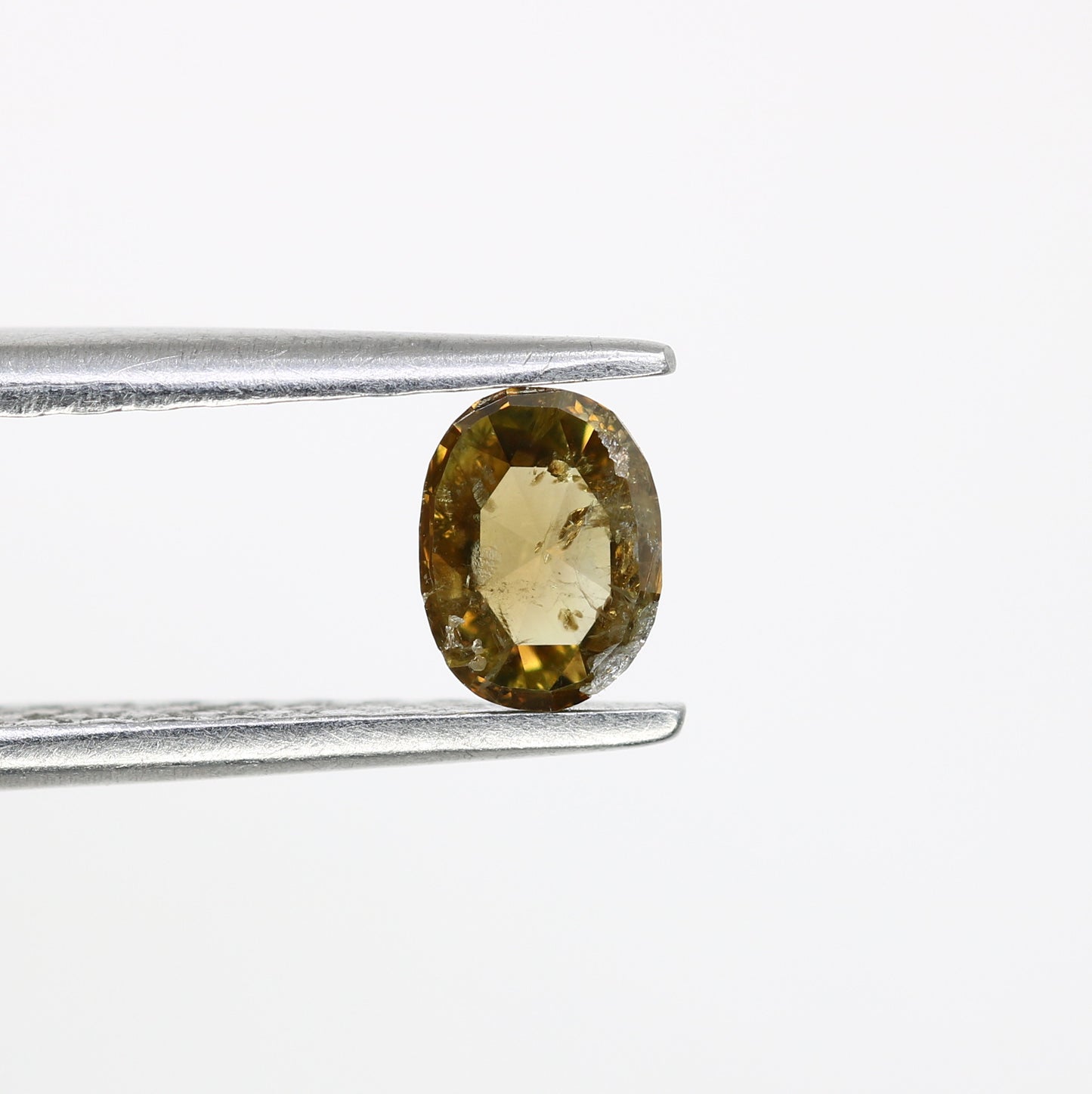 0.42 CT 5.2 MM Oval Natural Loose Fancy Brown Diamond for Promise Ring and Custom Jewelry - JayKrishna Diamond