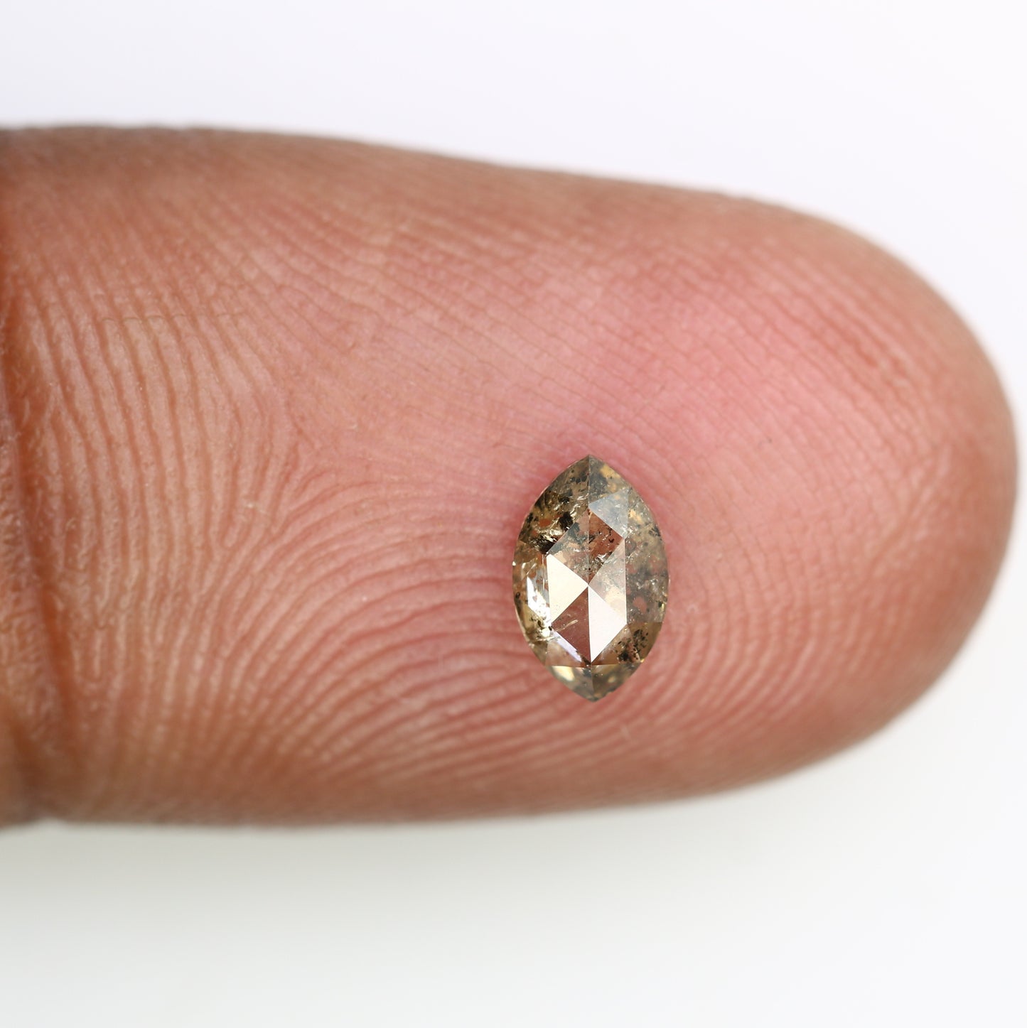 0.49 Ct 6.4 MM Brown Color Loose Marquise Shape Diamond For Galaxy Ring - JayKrishna Diamond