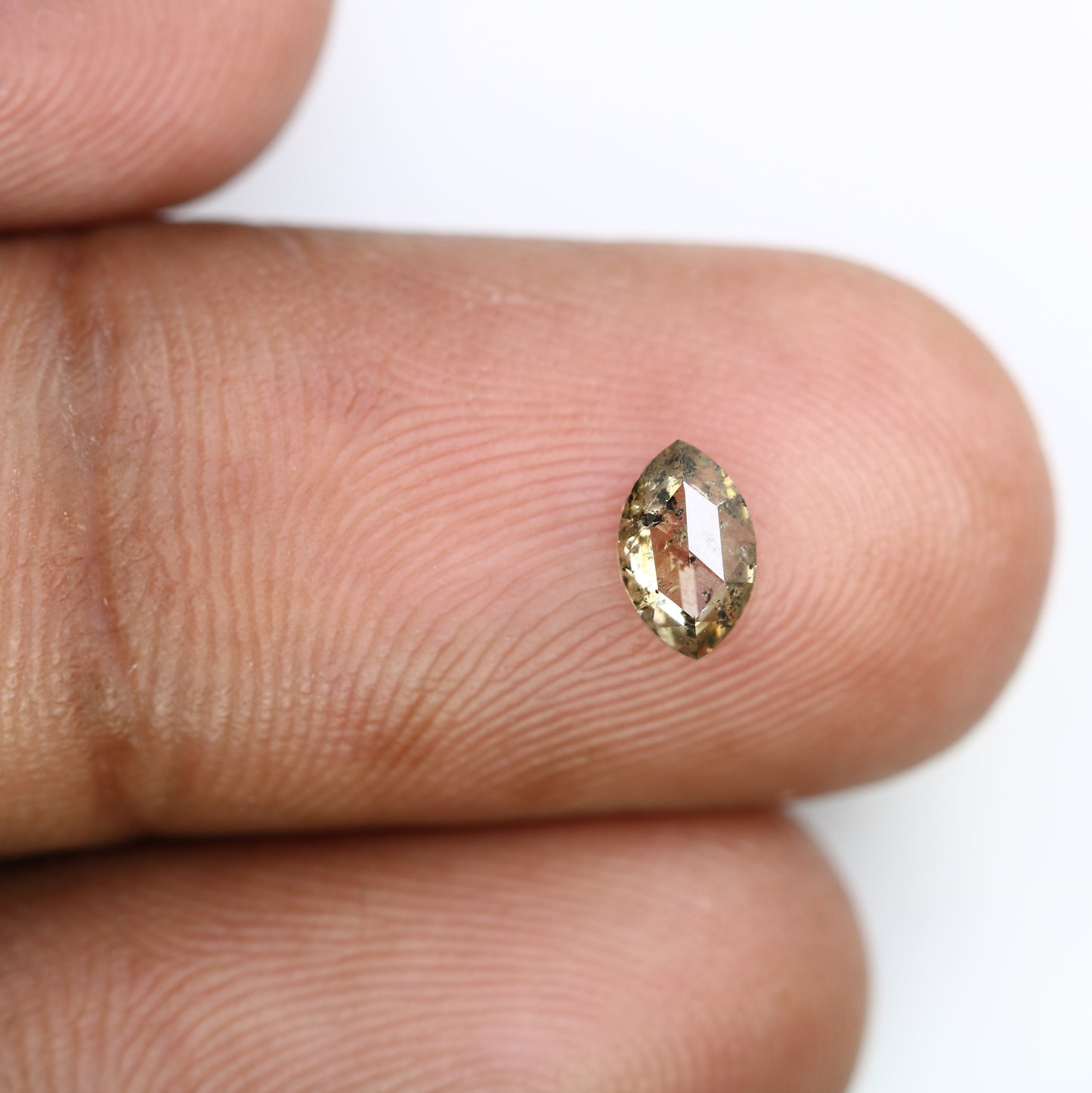 0.49 Ct 6.4 MM Brown Color Loose Marquise Shape Diamond For Galaxy Ring - JayKrishna Diamond