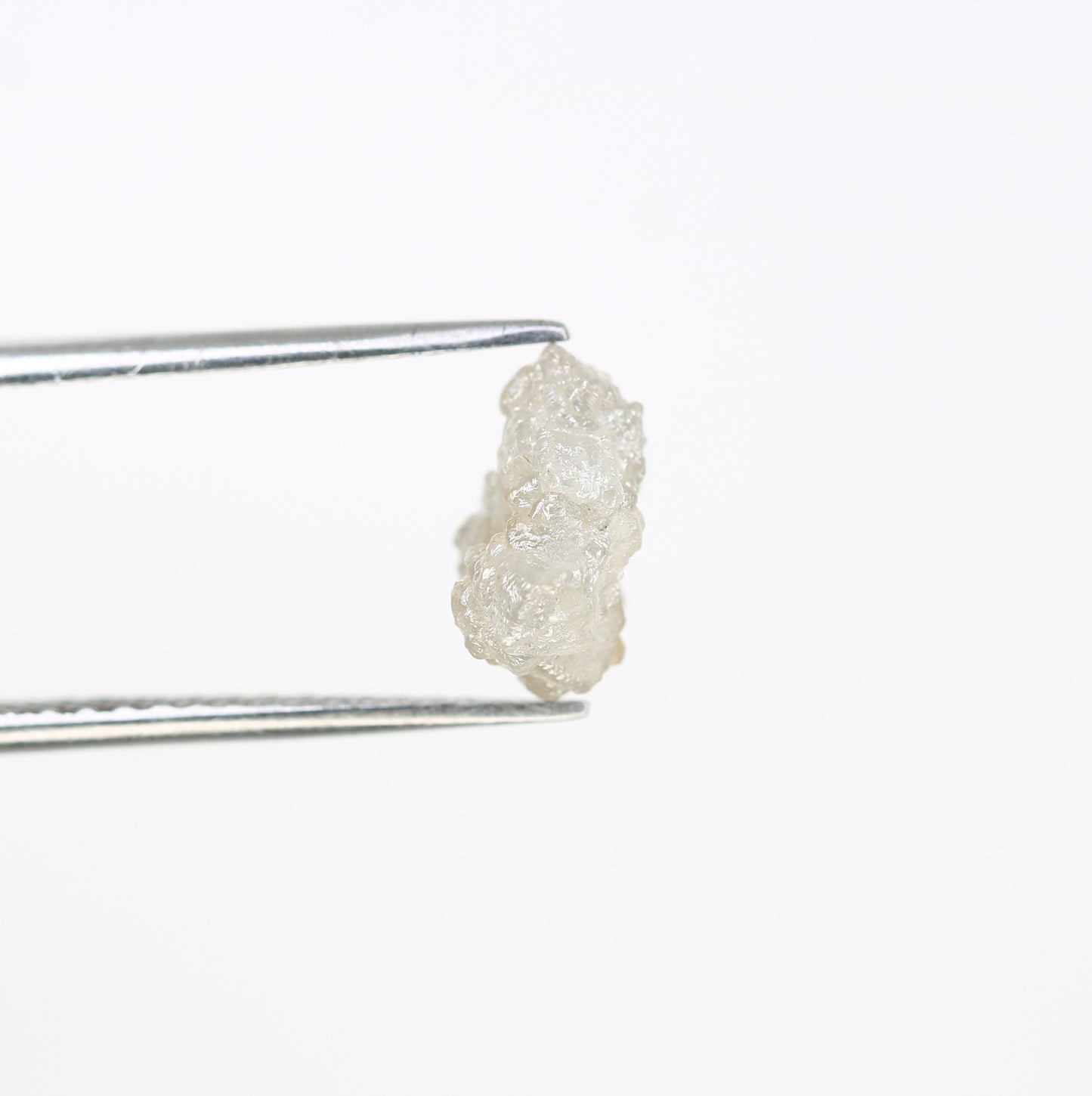 3.00 CT Raw Rough Irregular Cut Grey Diamond For Wedding Ring - JayKrishna Diamond