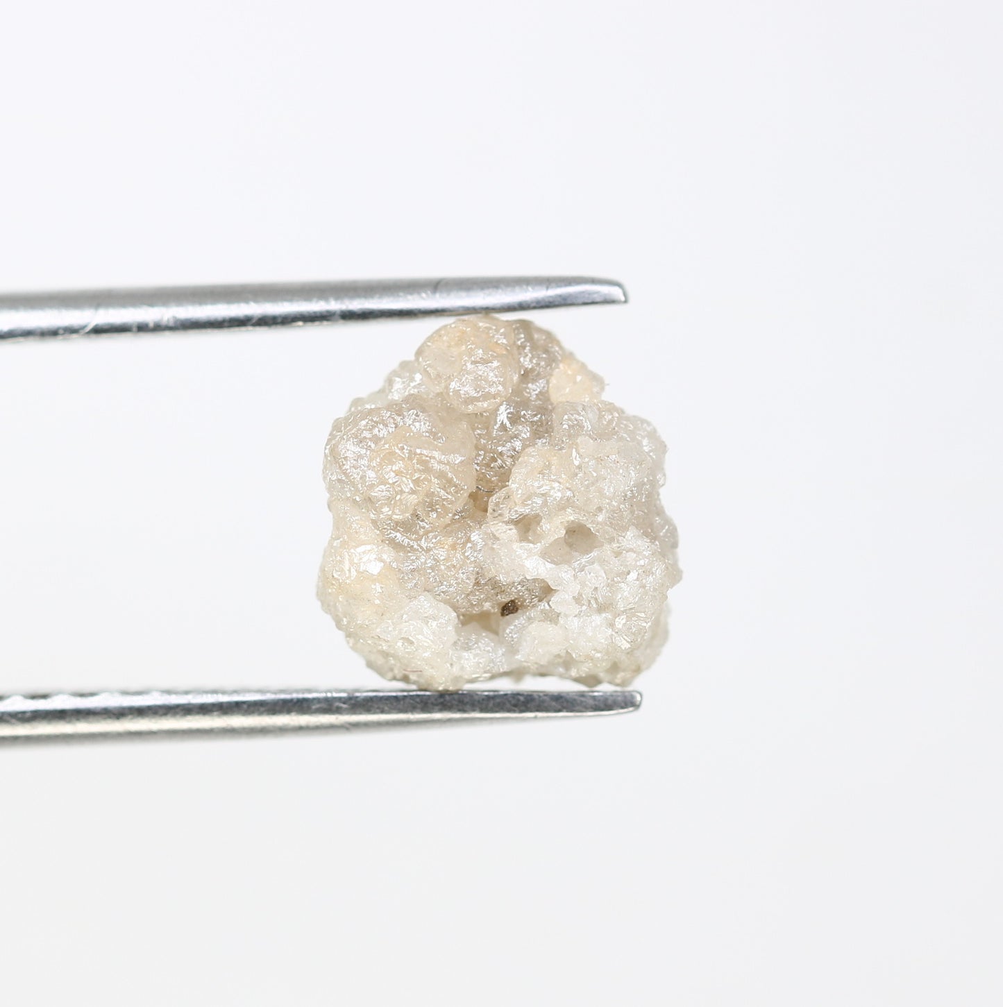 3.19 CT Rough Uncut White Irregular Shape Raw Diamond For Promise Ring - JayKrishna Diamond