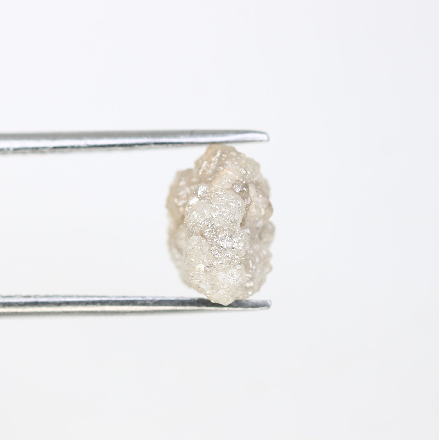 3.19 CT Rough Uncut White Irregular Shape Raw Diamond For Promise Ring - JayKrishna Diamond
