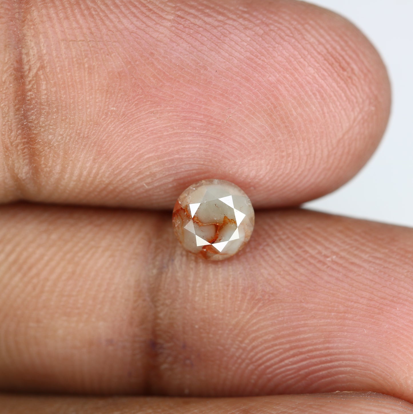 1.09 CT 5.90 x 4.70 MM Round Brilliant Cut Loose Grey Diamond For Engagement Ring - JayKrishna Diamond