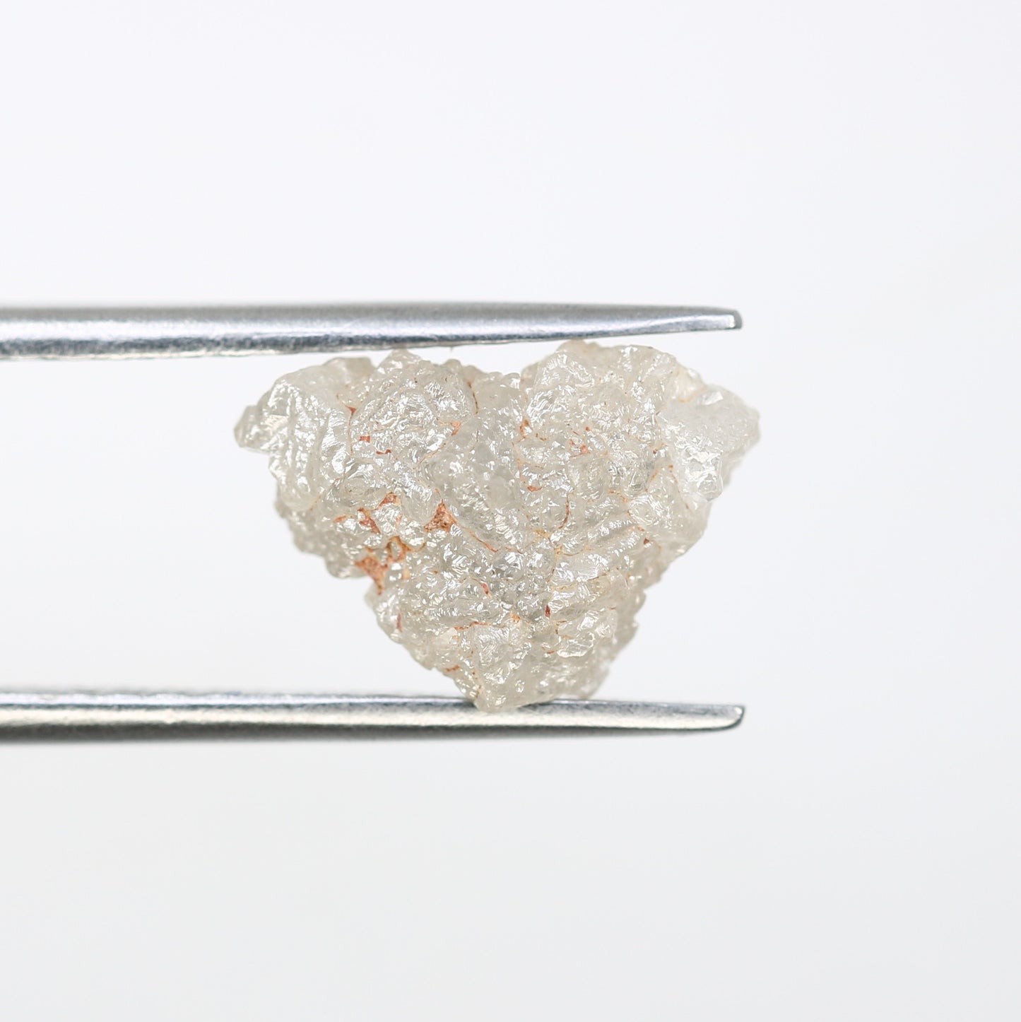 3.75 CT Uncut Irregular Shape Grey Rough Raw Diamond For Promise Ring - JayKrishna Diamond